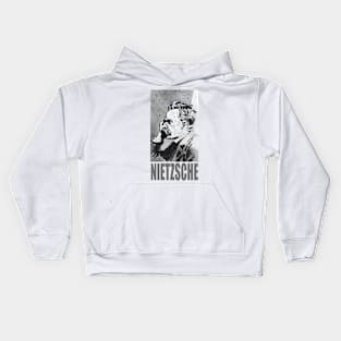 FRIEDRICH NIETZSCHE Kids Hoodie